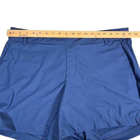 Spanx Women’s Sunshine Navy Relaxed Fit Quick Drying Athletic Shorts Size 1X - Picture 7 of 9